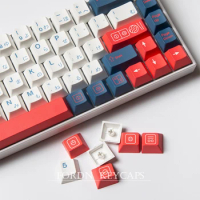 134 keys Lunch keycap GMK original high pbt material five-sided sublimation Mechanical Keyboard Keycaps for Cherry MX Switch 108