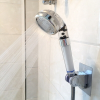 shower手持花灑噴頭 負離子增壓塑料花灑淋浴花灑過濾PP棉蓮蓬頭