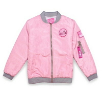空軍夾克 MA1外套(單件) -粉色短款寬鬆棒球服男女外套72av19【獨家進口】【米蘭精品】