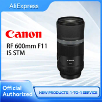 Canon RF 600mm F11 IS STM Long Zoom Full Frame Mirrorless Camera Len Telephoto Autofocus Prime Lens For R RP R6 Portrait Animal