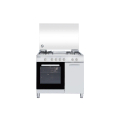 Kompor Freestanding Modena FC 8940 S, 4 Tungku Gas dengan Oven dan Grill Stainless Steel Silver