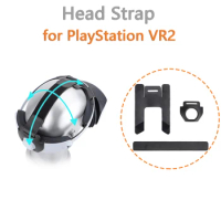 For PlayStation VR2 Adjustable Head Strap Decompression Soft Leather Headband For Sony PlayStation VR2 Headset Accessories