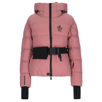 MONCLER 秋冬新款 女款 BOUQUETIN 連帽滑雪羽絨外套-粉色(0號USA-XS、1號USA-S、2號USA-M)