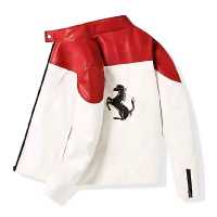 Áo Khoác Da Touring Racing Phong Cách Biker,  Chống Gió, Logo Thêu, Nam/Nữ Mặc Đẹp