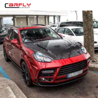 High quality body kit for cayenne 958.2 front bumper rear diffuser 2015-2018 custom