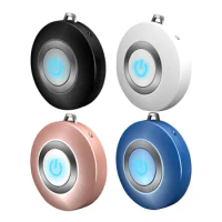 Air Purifier USB Portable Wearable Necklace Negative Ionizer Anion Air Cleaner Personal
