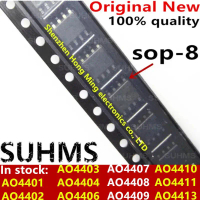 10 ชิ้น ใหม่เอี่ยม AO4401 AO4402 AO4403 AO4404 AO4406 AO4407 AO4408 AO4409 AO4410 AO4411 AO4413 sop 