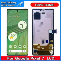 6.1"AMOLED For Google Pixel 7 LCD Display Touch Screen Sensor Digiziter Assembly Replace For Google Pixel 7 LCD With Frame