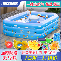 兒童充氣游泳池家用加厚1.5米1.8米2.1米成人戲水池嬰兒寶寶泳池