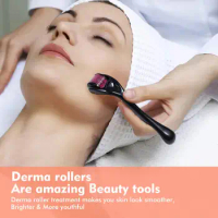 0.2/0.25/0.3mm 540 Derma Roller Microneedle Derma Roller for Face Micro Dermabrasi on Facial Roller Skin Care Tool Dermaroller