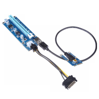 Mini PCIe để PCI Express 16X Riser cho máy tính xách tay Card đồ họa bên ngoài EXP GDC BTC antminer thợ mỏ mpcie để PCI-E khe cắm thẻ KHAI THÁC MỎ