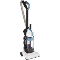 HAOYUNMA Upright Bagless Lightweight Vacuum Cleaner, Black and White