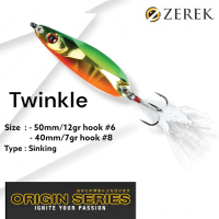 Umpan Zerek Twinkle 40mm/7gr & 50mm/12gr