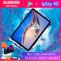 Alldocube iPlay40 Tablet PC 10.4 inch 5G WiFi LTE Network UNISOC T618 Octa Core 8GB RAM 128GB ROM Android 10