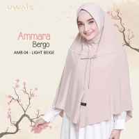 JILBAB INSTAN SYARI AMMARA BERGO JUMBO JERSEY ORIGINAL UWAIS HIJAB TERBARU