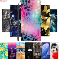 Phone Case For Samsung Galaxy Z Fold5 Flip Case Wolf Magnet Leather Phone Cover For Samsung Galaxy Z Fold 5 Wallet Case Capas