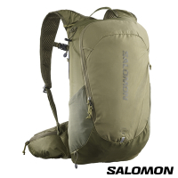 官方直營 Salomon TRAILBLAZER 20 水袋背包 橄欖綠/烏木黑