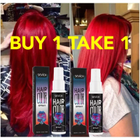 【ซื้อ 1 แถม 1】สเปรย์ย้อมผมชั่วคราว SEVICH สีแดง 30 มล.