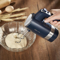 德國電動打蛋器家用烘焙和面大功率手持打發奶油不銹鋼攪拌器300W「限時特惠」