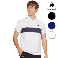 【LE COQ SPORTIF 公雞】休閒經典短袖POLO衫 男款-3色-LWT21341