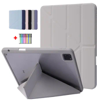 For IPad Pro 11 2021 2020 Cover Funda For IPad Pro 11 Case With Pencil Holder MultiFolding Tablet For IPad Air 4 Air 5 Etui Air5