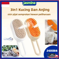 【COD】3 In 1 Sisir Uap Kucing Sisir Kucing Sisir Kucing Bulu Rontok Brush Kucing Pet Grooming Brush S