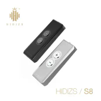 Hidizs S8 Headphone Amplifier HiFi Decoding USB TYPE C DAC to 3.5MM adapter HiRes DAC Amp for Phones/PC Portable Audio out