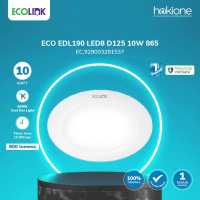 Ecolink Lampu Plafon Bulat Downlight EDL190 LED 10W Putih Cool