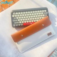 MiFuny Keyboard Bag Storage Bags Leather Simple Customizable Waterproof for 1% Bluetooth Mechanical Logitech K380 Dust Bag