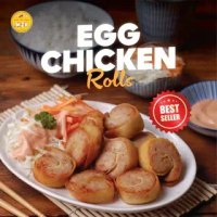 Egg Chicken Rolls by MozaKitchen