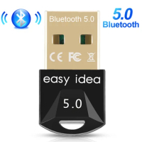 USB Bluetooth Adapter 5.0 Bluetooth Dongle Mini USB Bluetooth Receiver Audio Music Blue Tooth 5.0 Transmitter For PC Computer