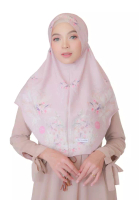 Hijab Wanita Cantik.com Hijabwanitacantik - Instan Baiti Emily | Hijab Instan | Jilbab Instan Varian Silky Pink