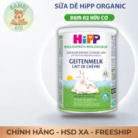 SCT HiPP Dê organic 400g đủ số 1/2 HSD 2/2027