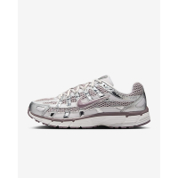 NIKE 耐吉 金屬 緩震 復古鞋 運動鞋 女休閒鞋-灰紫銀 WMNS P-6000-IB4019019