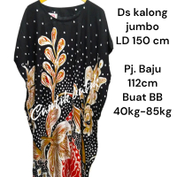 Daster kalong jumbo bahan katun rayon