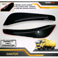 Talang Air mobil mitsubishi canter pick-up model lebar