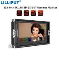 LILLIPUT Q23 23.8 Inch 4K 12G-SDI 3D-LUT Gammas Monitor HDR Professional Broadcast Production Studio With 12-SFP HDMI 2.0 Input