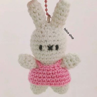 ganci rajut miffy // gantungan tas miffy miffy