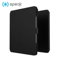 Speck Balance Folio iPad Pro 12.9吋(第4代) 多角度側翻皮套-黑色