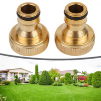 Fitting 3/4" To 1/2" INCH Tap Water Adapter Connector Brass Garden Faucet Hose Water Pipe Fittings Water Accessories