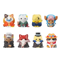 Original MegaHouse MCP MEGA CAT PROJECT ONE PIECE Super Cute Action Anime Figure Model Toys Doll Gift