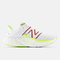 New Balance Fresh Foam X More v4 [MMORCR4] 男 慢跑鞋 2E寬楦 厚底 白黃紅