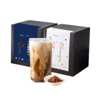 【順便幸福】好纖好鈣蒟蒻珍珠咖啡燕麥奶超人氣隨身組2組(濾掛咖啡 燕麥奶 蒟蒻珍珠)