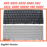 Laptop English Keyboard For Asus X85 X85S X85E X88S X82 X82L X88E X88SE F80 X88V notebook Replacement layout Keyboard