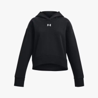 UA Rival Fleece Girls' Crop Hoodie