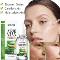 Intensive Moisturizing Aloe Vera Serum Repair Essence Shrink Pores Remove Blackheads Spot Purifying Face Care Acne Treatment