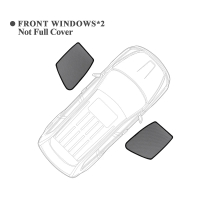 For Honda HRV HR-V VEZEL XRV XR-V 2022 2023 2024 Car Window Sunshade Magnetic Curtain Sun Shade Visor Net Mesh Protect Kids