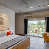 住宿 Bedzzz Xclusiv Morjim, Goa By Leisure Hotels Morjim Beach 莫爾吉姆