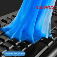 1/3/5PCS Dust Clay Dust Keyboard Cleaner Toys Cleaning Gel Car Gel Mud Putty Kit USB for Laptop Cleanser Glue