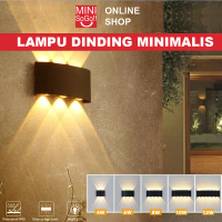 Lampu Dinding Minimalis / Lampu Hias Dinding Tempel LED Teras Rumah